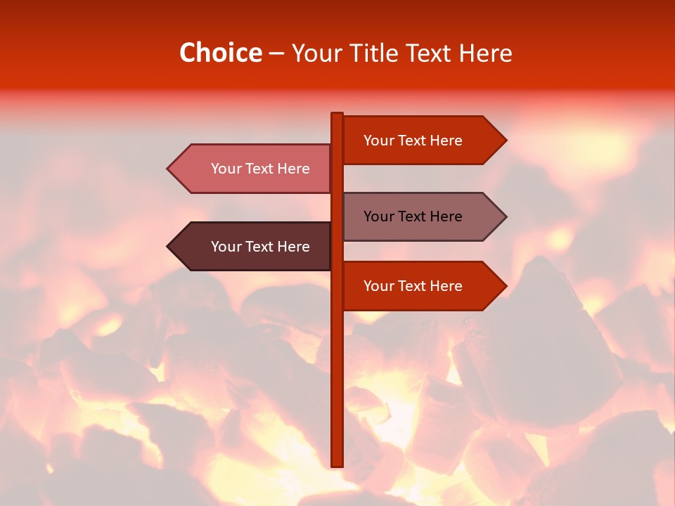 Fire Hot Danger PowerPoint Template