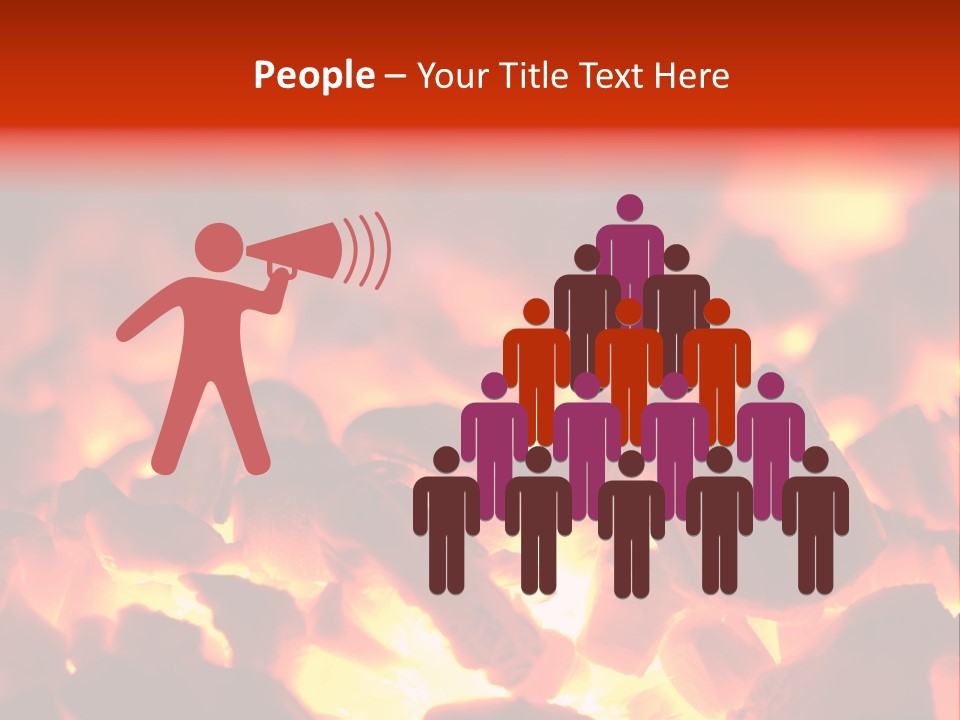 Fire Hot Danger PowerPoint Template