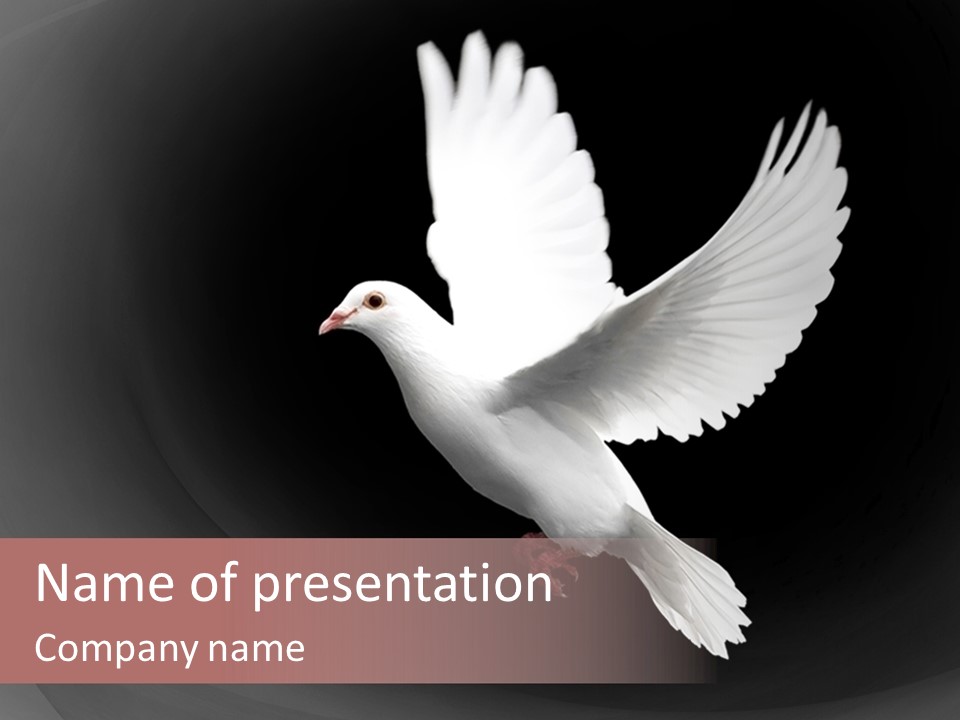 Faith Holy Peace PowerPoint Template