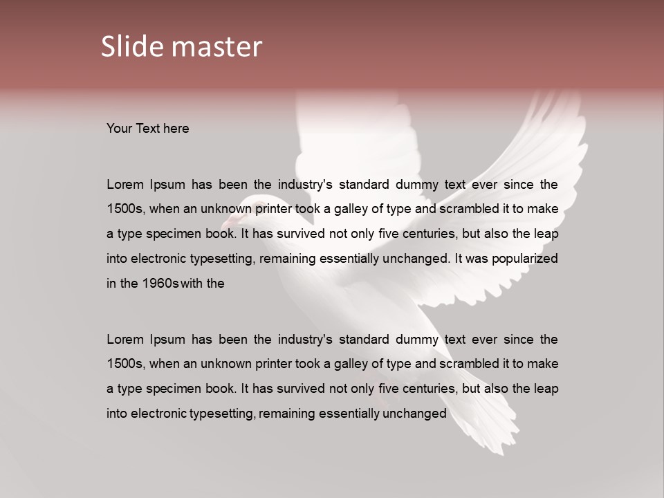 Faith Holy Peace PowerPoint Template