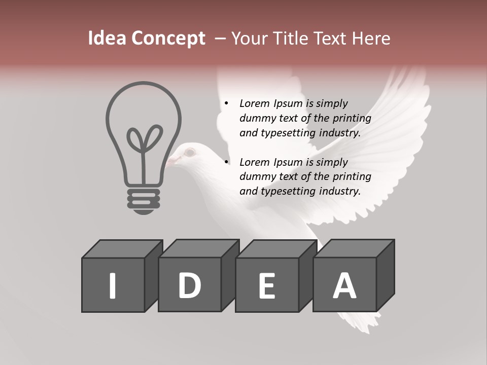 Faith Holy Peace PowerPoint Template