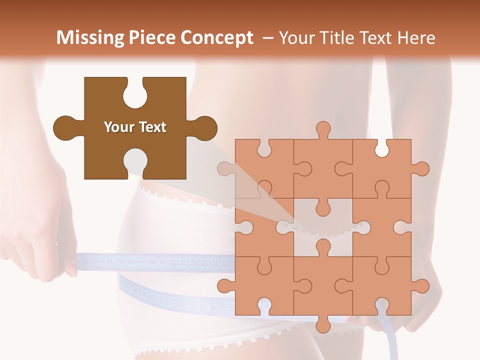 Body Thin Tape PowerPoint Template