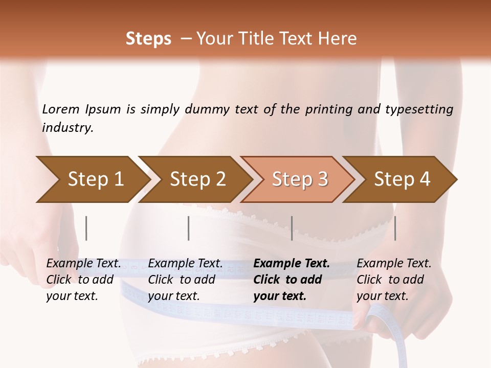 Body Thin Tape PowerPoint Template