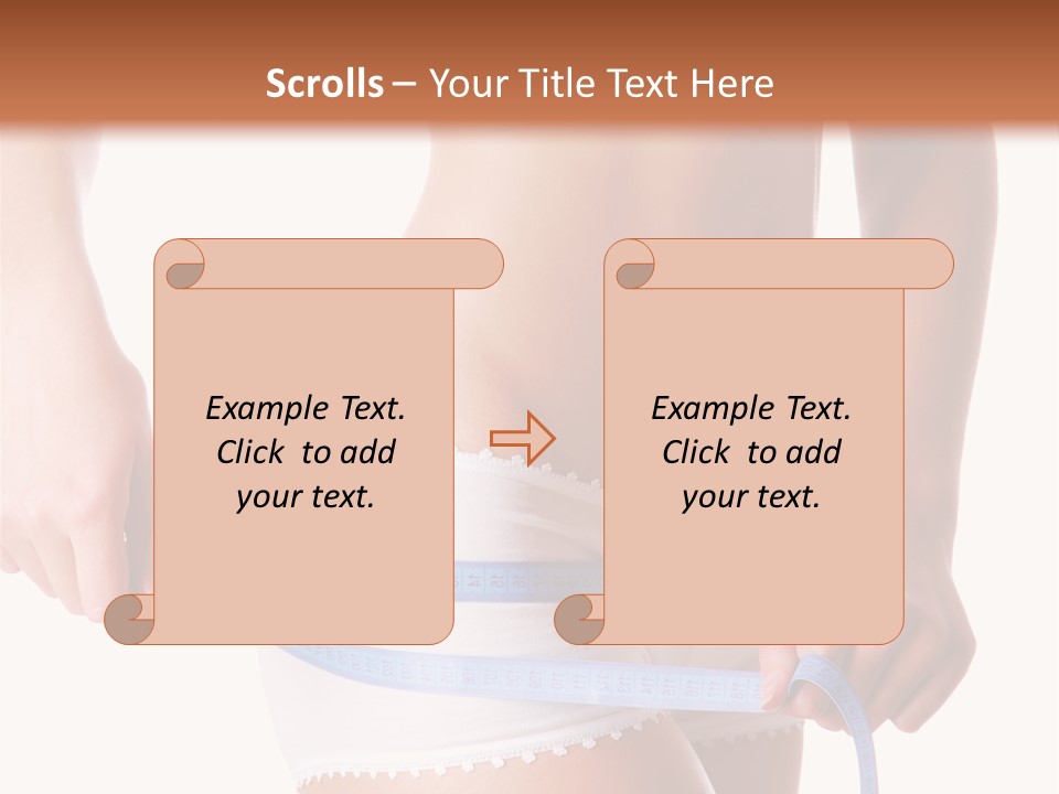 Body Thin Tape PowerPoint Template