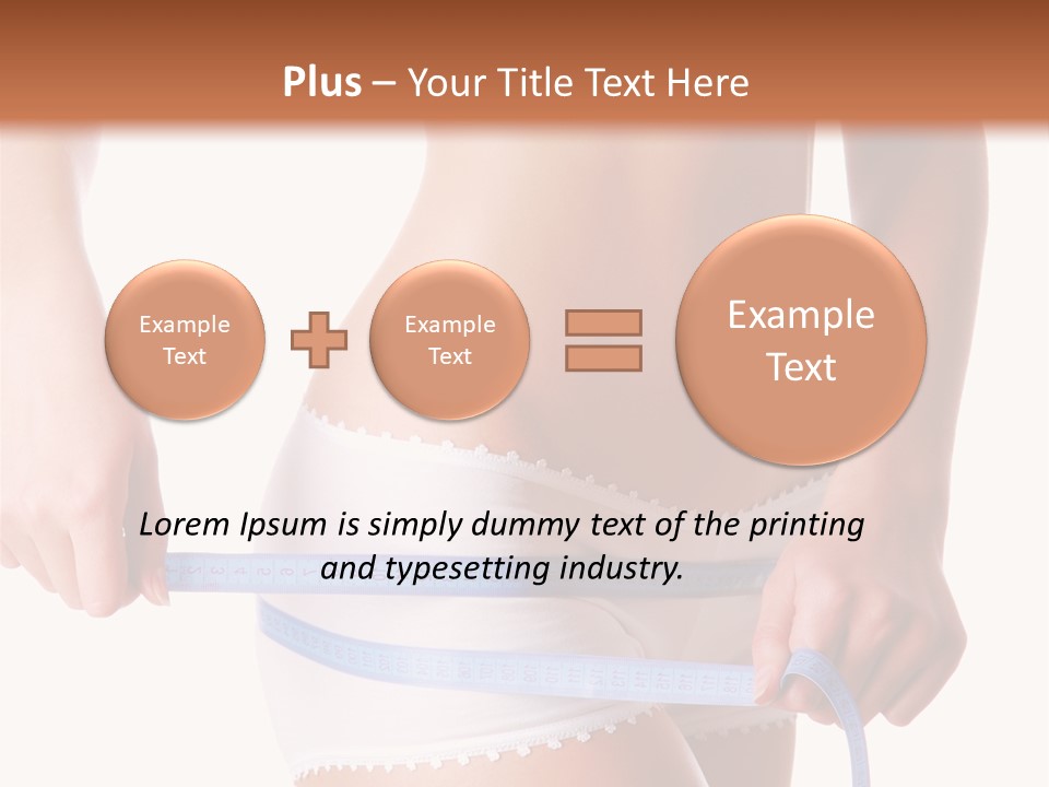 Body Thin Tape PowerPoint Template