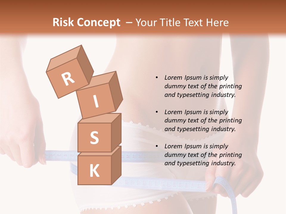 Body Thin Tape PowerPoint Template