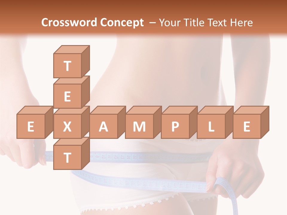 Body Thin Tape PowerPoint Template