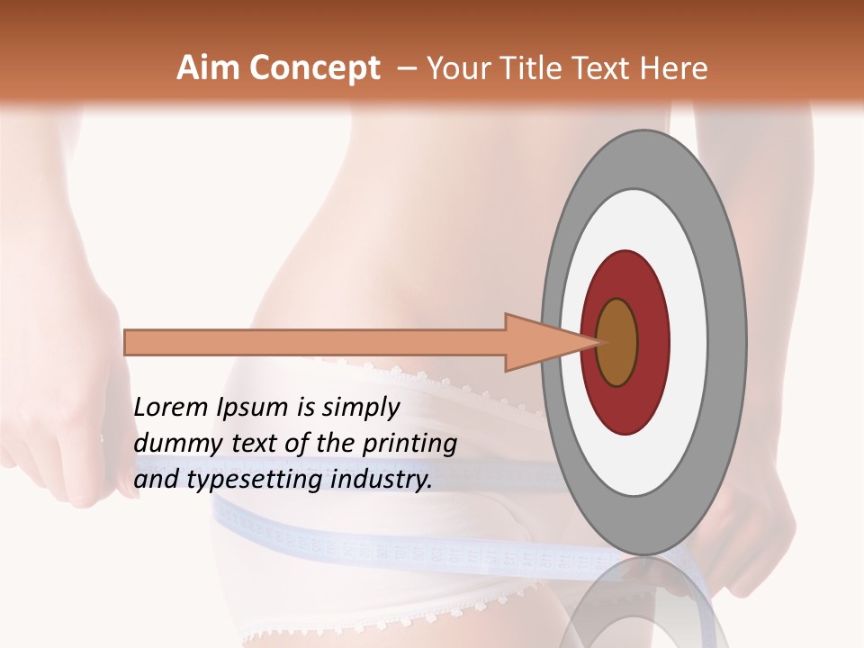 Body Thin Tape PowerPoint Template