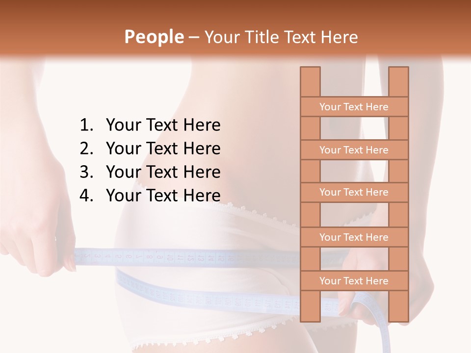 Body Thin Tape PowerPoint Template