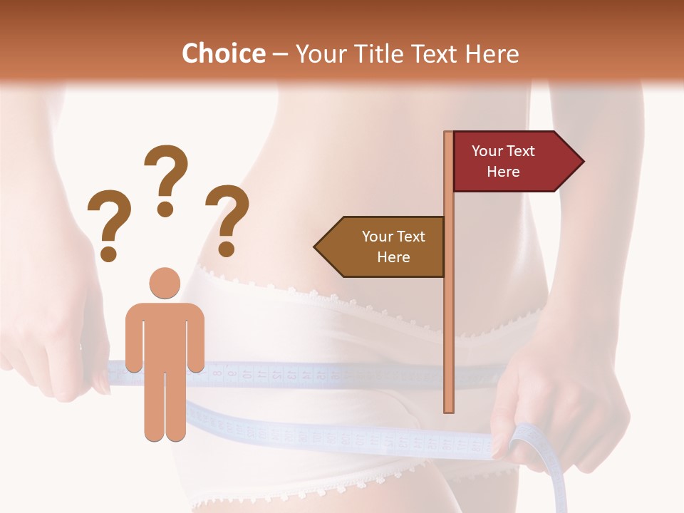 Body Thin Tape PowerPoint Template