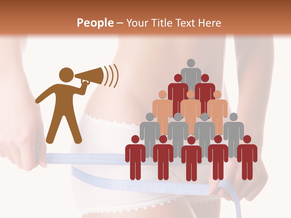 Body Thin Tape PowerPoint Template