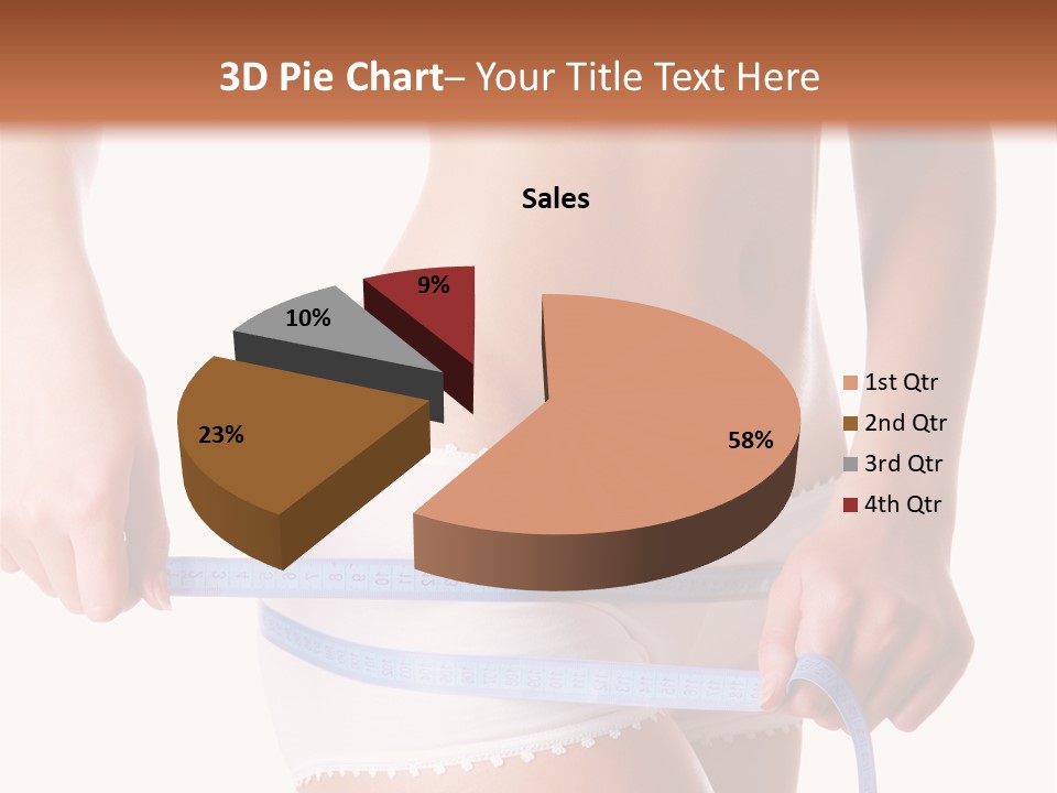 Body Thin Tape PowerPoint Template