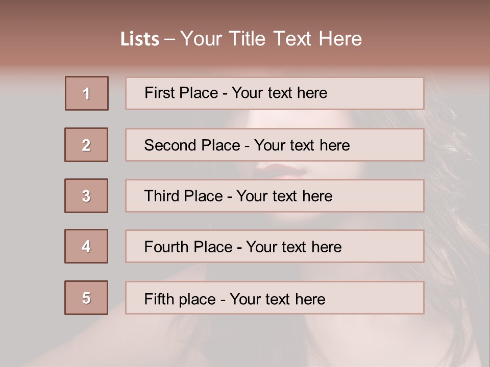 Dressing Material Decoration PowerPoint Template