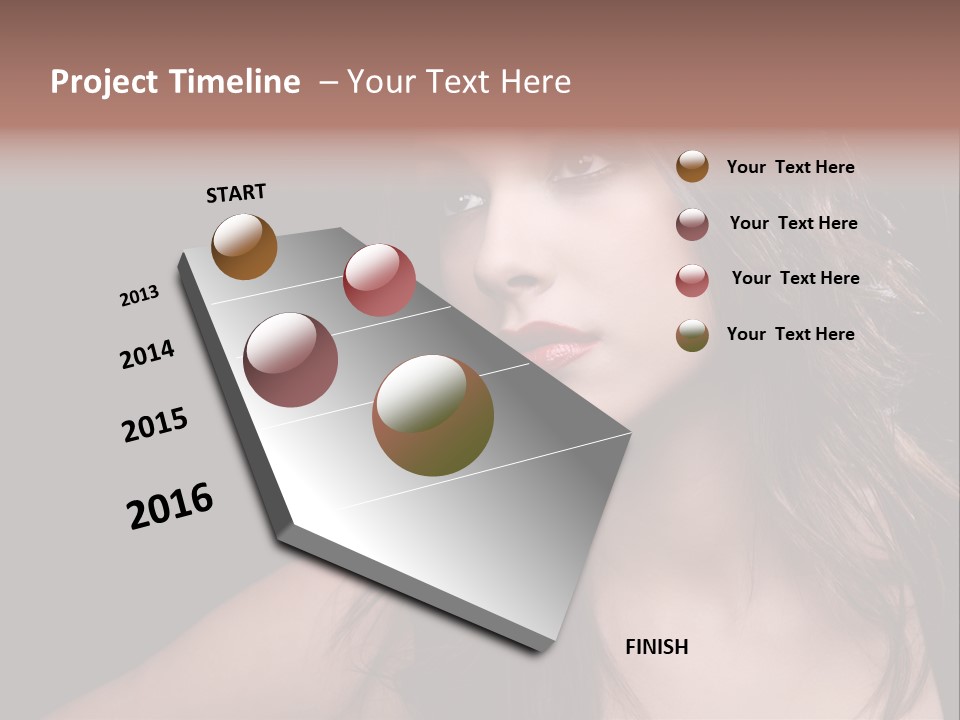 Dressing Material Decoration PowerPoint Template
