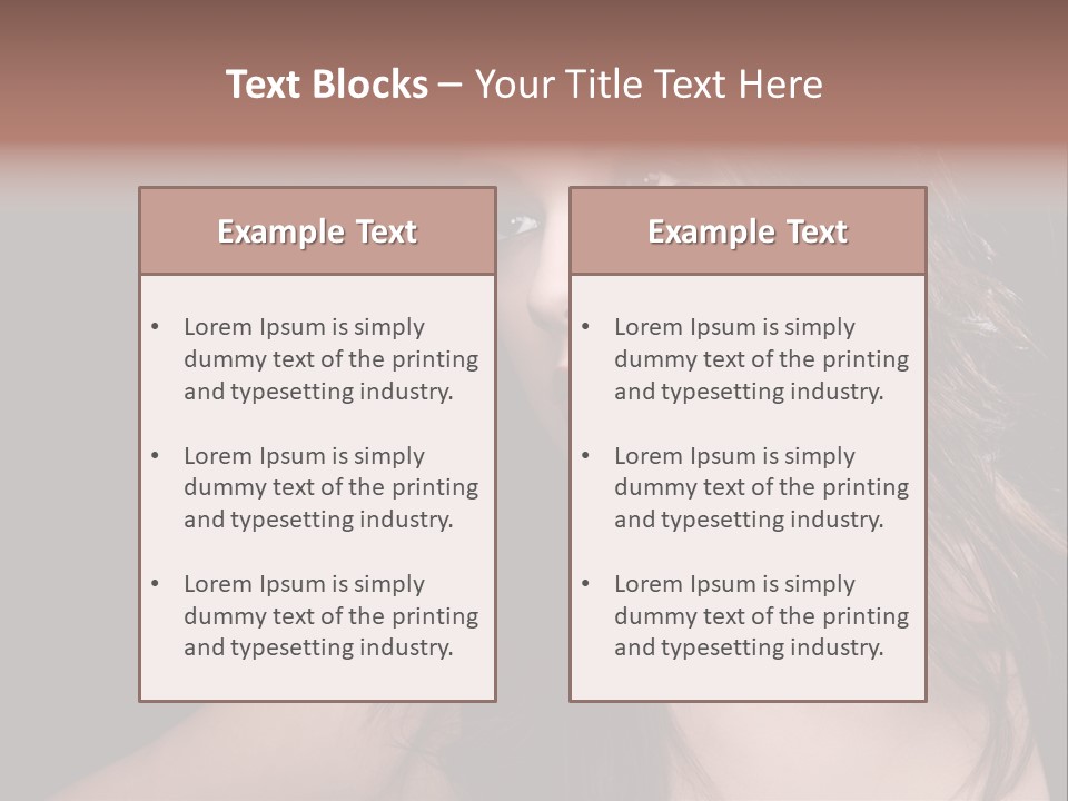 Dressing Material Decoration PowerPoint Template