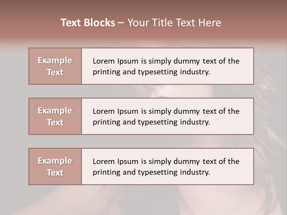 Dressing Material Decoration PowerPoint Template