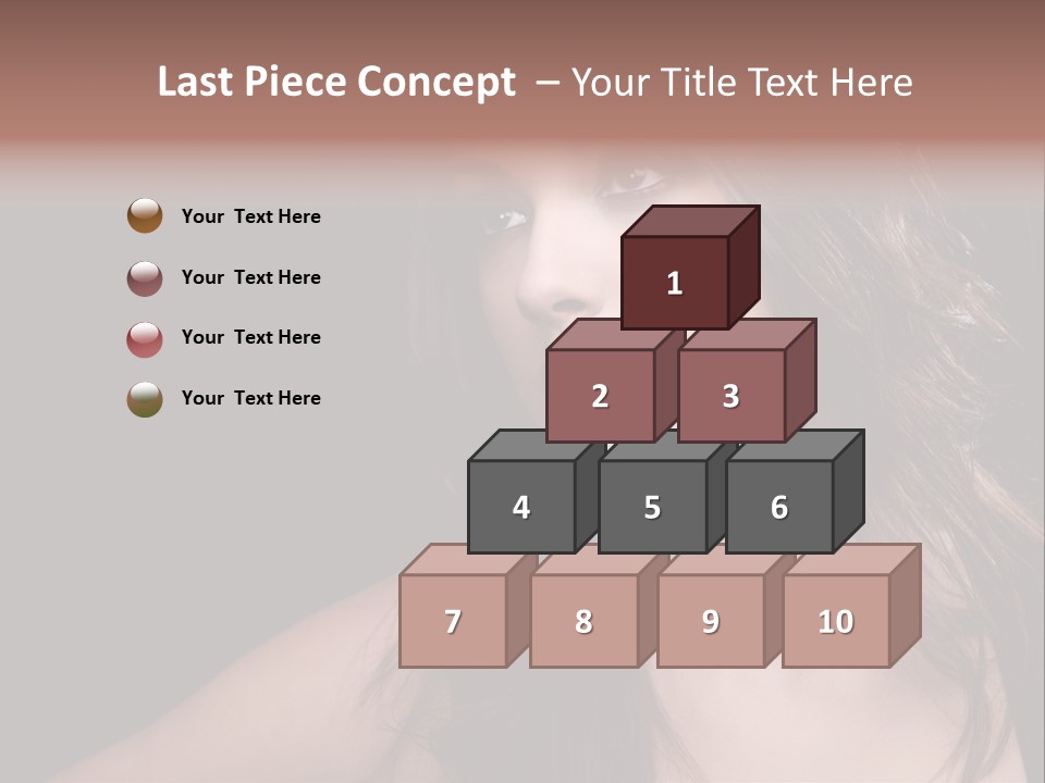 Dressing Material Decoration PowerPoint Template