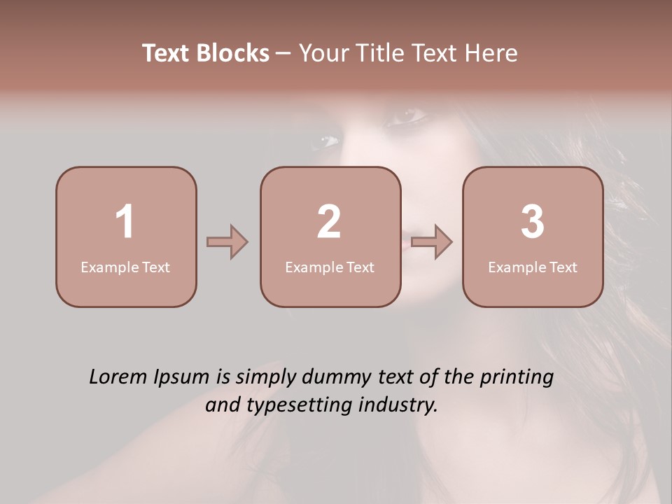 Dressing Material Decoration PowerPoint Template