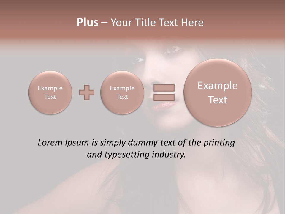 Dressing Material Decoration PowerPoint Template