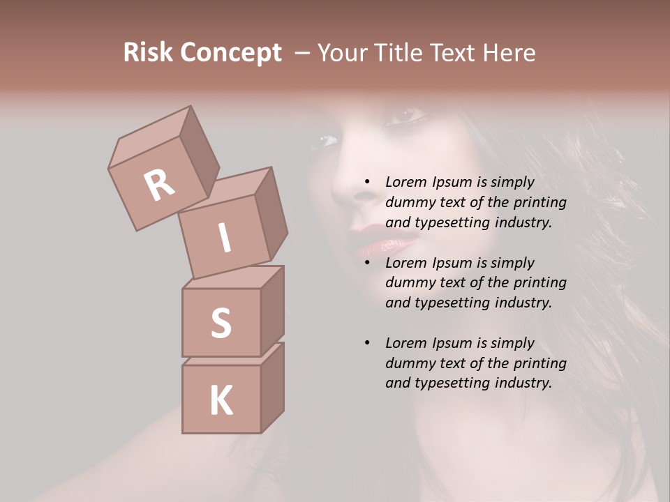 Dressing Material Decoration PowerPoint Template