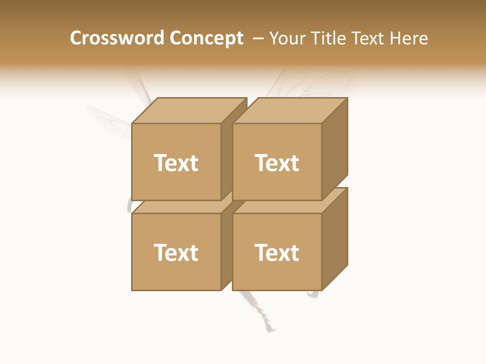 Wing Background Honey PowerPoint Template