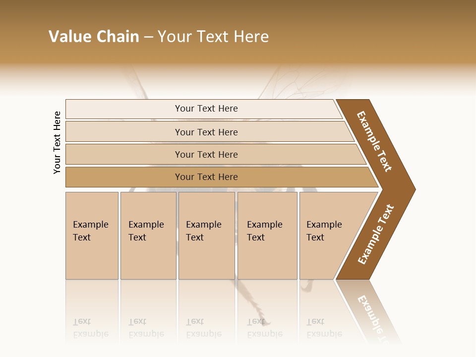 Wing Background Honey PowerPoint Template