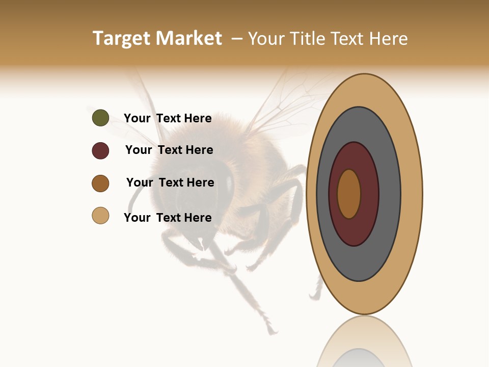 Wing Background Honey PowerPoint Template
