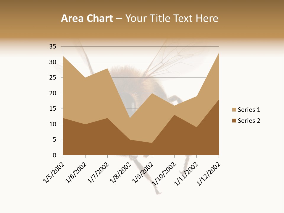Wing Background Honey PowerPoint Template