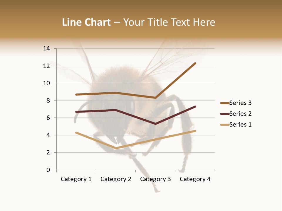 Wing Background Honey PowerPoint Template