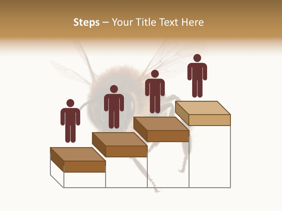 Wing Background Honey PowerPoint Template