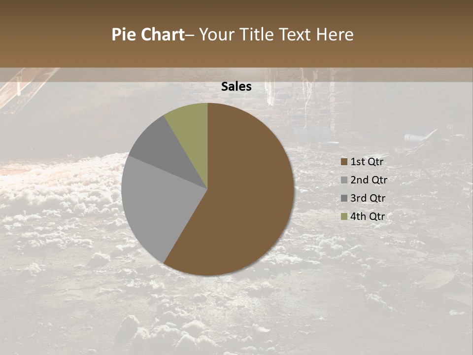 Tile Building Under PowerPoint Template