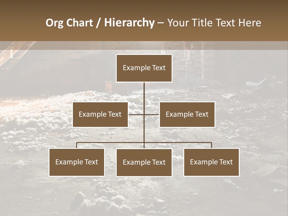 Tile Building Under PowerPoint Template