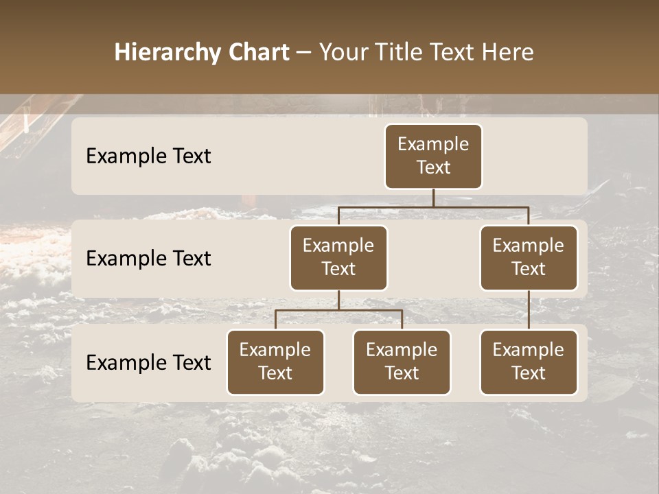 Tile Building Under PowerPoint Template