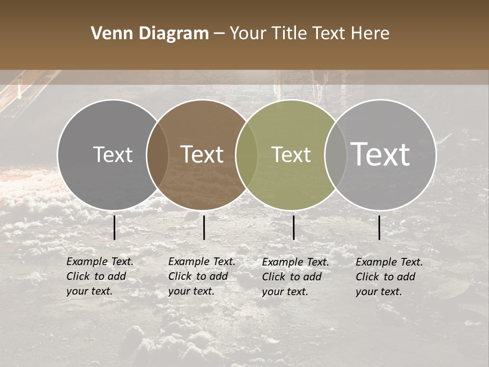 Tile Building Under PowerPoint Template