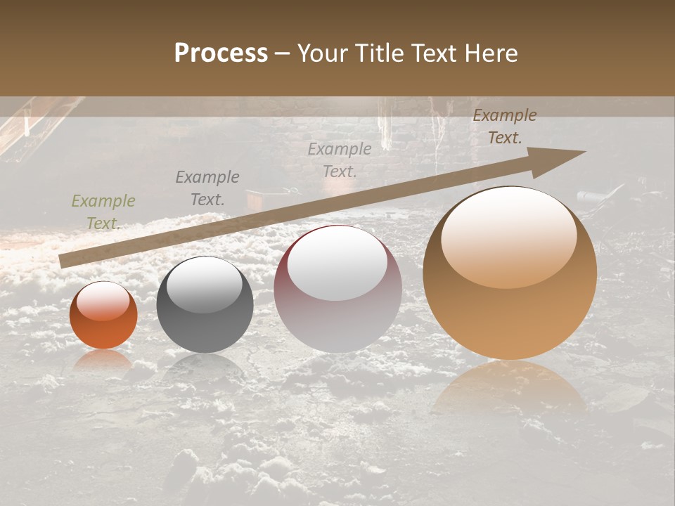 Tile Building Under PowerPoint Template