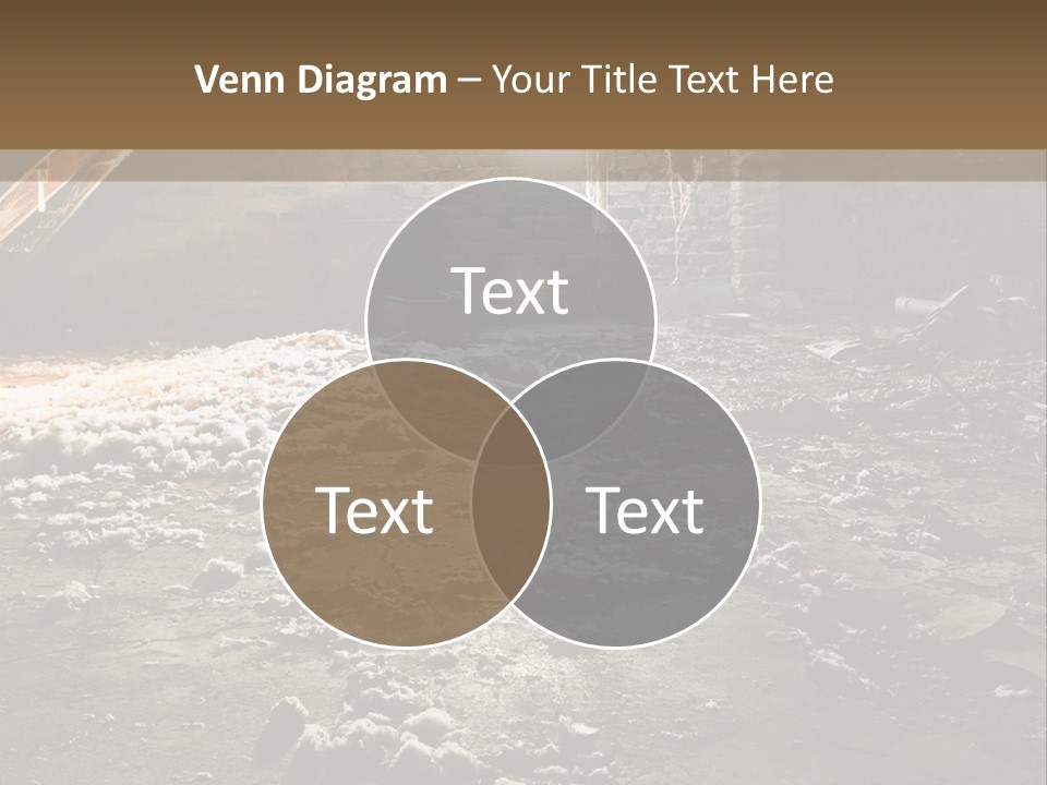 Tile Building Under PowerPoint Template