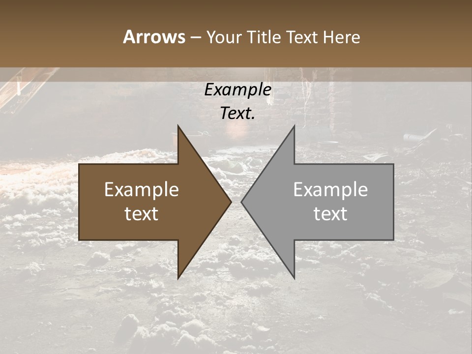 Tile Building Under PowerPoint Template
