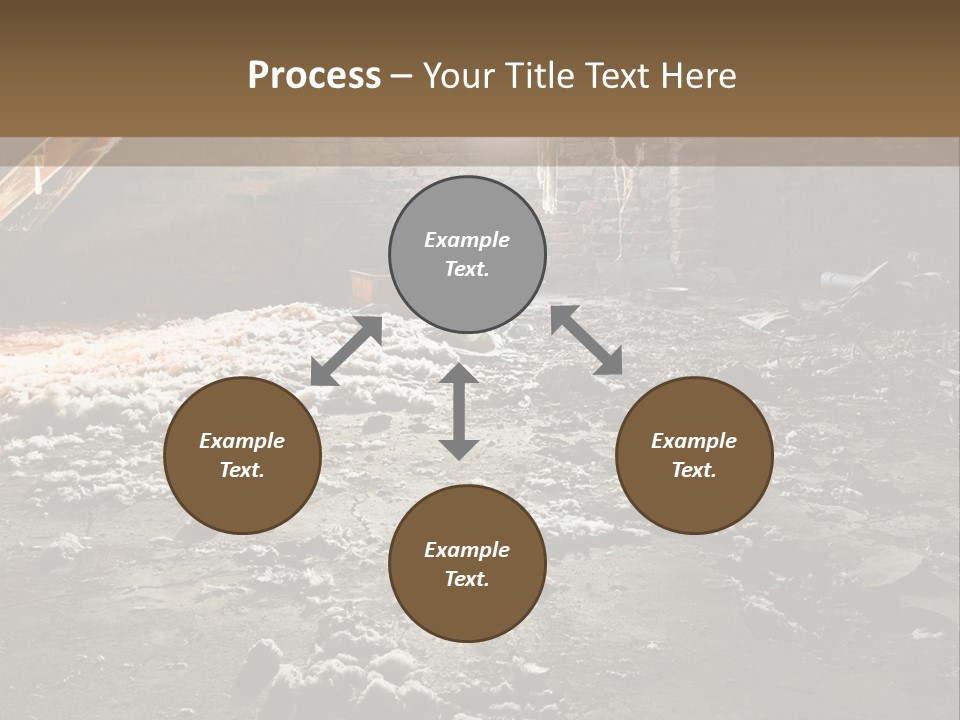 Tile Building Under PowerPoint Template