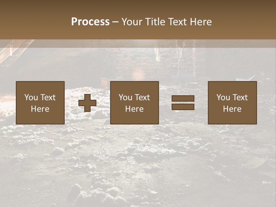 Tile Building Under PowerPoint Template