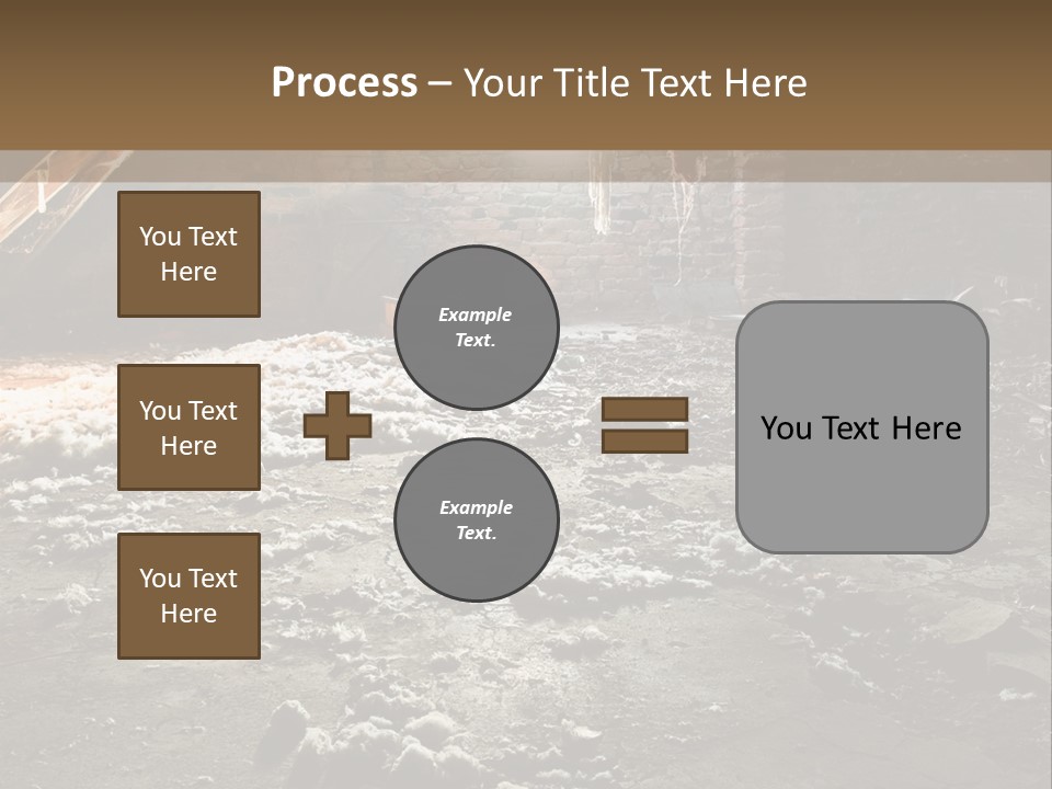 Tile Building Under PowerPoint Template