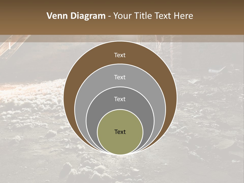 Tile Building Under PowerPoint Template