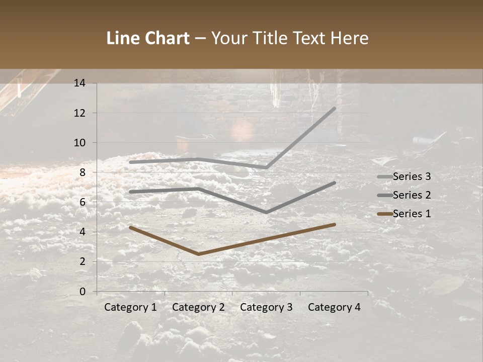 Tile Building Under PowerPoint Template
