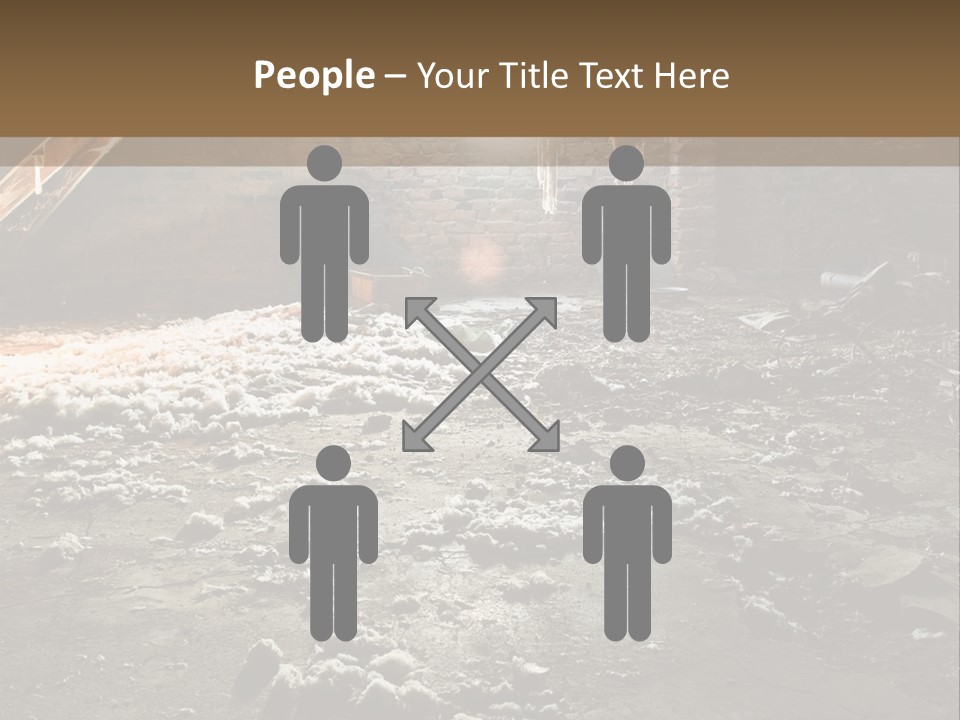 Tile Building Under PowerPoint Template