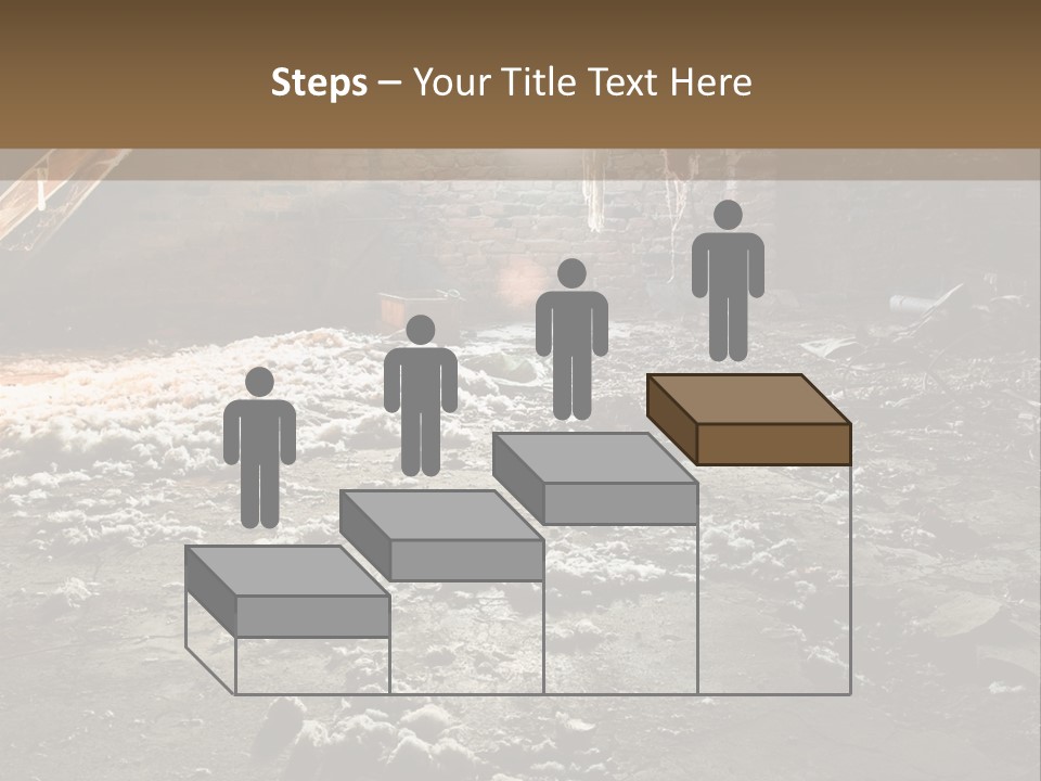 Tile Building Under PowerPoint Template