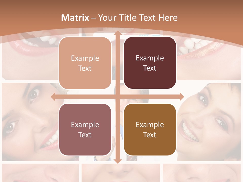 Dentistry Family Women PowerPoint Template