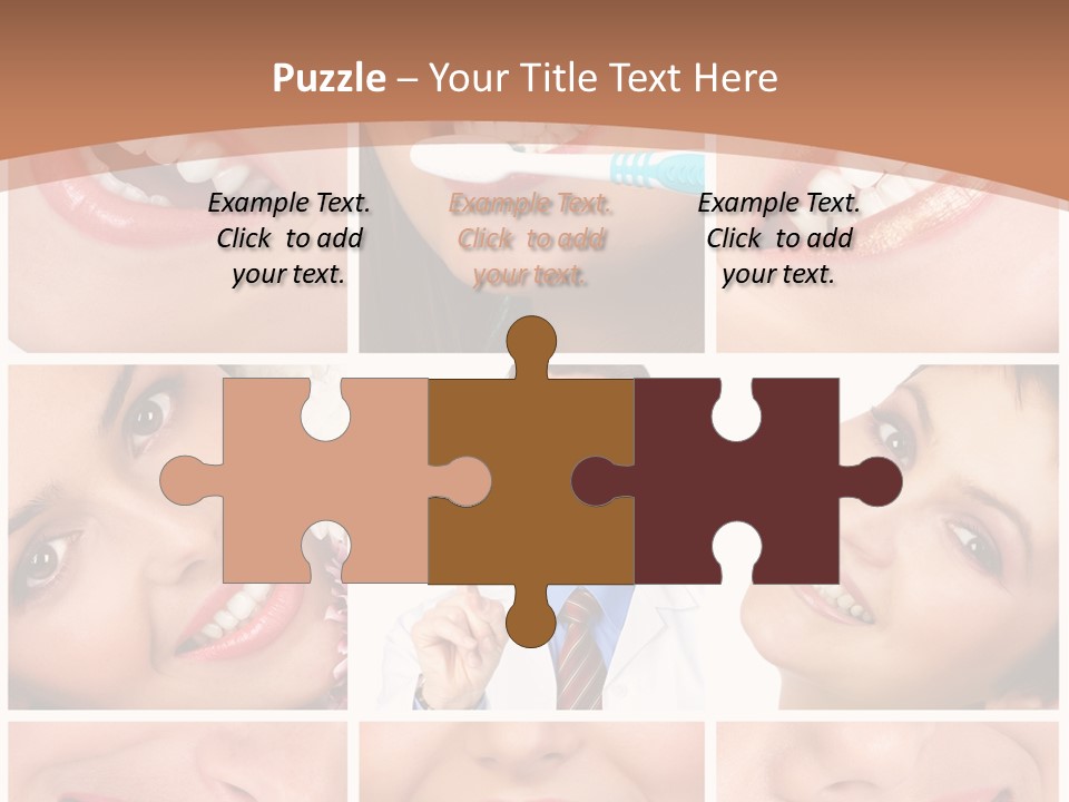 Dentistry Family Women PowerPoint Template