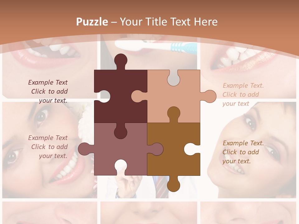 Dentistry Family Women PowerPoint Template