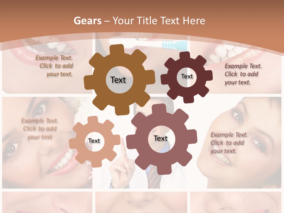 Dentistry Family Women PowerPoint Template