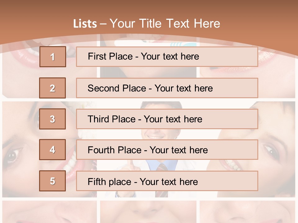 Dentistry Family Women PowerPoint Template