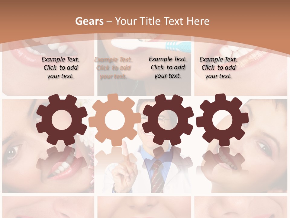 Dentistry Family Women PowerPoint Template